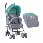 Коляска-трость LORELLI Fiesta — Серо-зеленый/ Grey&Green Bunnies 1837
