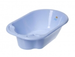 Ванночка детская Littel Angel "Дельфин" 84см — голубая пастельная