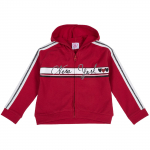 Толстовка Chicco для девочек, цвет красный — Красный, р.110