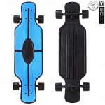 Скейтборд Y-SCOO Longboard Shark TIR 31" — BLUE/black