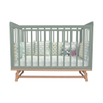 Детская кроватка Indigo FLORA 6в1 (маятник)