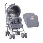 Коляска-трость LORELLI Fiesta — Серый / Grey Cute Kitten 1805
