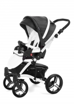 Прогулочная коляска Esspero Grand Tour (шасси White) — Nappa Graphite