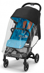 Прогулочная коляска Cybex Beezy — Beach Blue с дождевиком и бампером