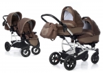 Коляска для двойни 2 в 1 Esspero Duetto (шасси Grey) — Coffee