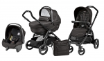 Коляска 3 в 1 Peg Perego Book Plus XL Set Modular — Bloom Black