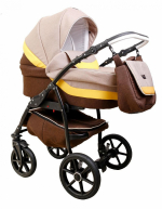 Коляска 2 в 1 Peppy Carolina — бежевый