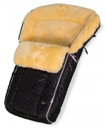 Конверт в коляску меховой Esspero Edmund (натуральный мех) — Black