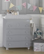 Пеленальный комод Micuna Valeria B-1674 — Berliner Grey