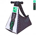 Сумка-чехол для 3-х колесного самоката Y-SCOO — серо-черный Зиг-Заг