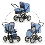 Коляска-трансформер Hauck Montana Air — navy