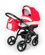 Коляска для новорожденных Esspero I-Nova (шасси Black) — Red Lux