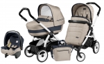 Коляска 3 в 1 Peg Perego Book 51 Elite Modular System (шасси White/Black)