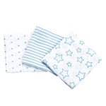 Салфетка Odenwalder 80x80 см Classic (3 шт.) 010039-1 — Классик Звезды Agua 0240