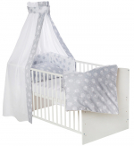 Комплект белья из 4-х предметов Schardt Little Sheep — серый