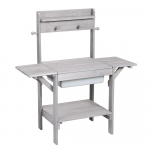 Детская игровая кухня для улицы Roba Midi — Серый