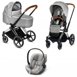 Коляска 3 в 1 Cybex Priam III Koi (Cloud Z i-Size)