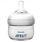 Бутылочка Avent Natural PP, 60 мл, сил. соска, медл. поток, 0+, 1 шт., арт. 86021