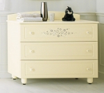 Тумба Baby Expert Diamante — крем