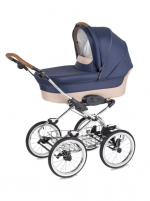 Коляска для новорожденных Navington Caravel (большие колеса) — Crete