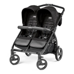 Коляска для двойни Peg Perego Book for Two — Mod Black