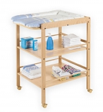 Мобильный пеленальный столик Geuther Clara — Натуральный
