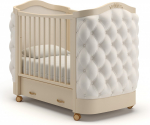 Детская кроватка Gandilyan Тиффани — Слоновая кость (пуговицы)