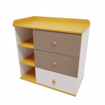 Комод Polini Sky 5085, 3 ящика — Макиато