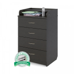 Пеленальный комод Атон Сириус 604 ЛДСП — Венге