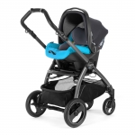 Автокресло Peg Perego Primo Viaggio SL на шасси Book 51S (шасси White/Black) — Bloom Scuba