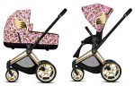 Коляска 2 в 1 Cybex Priam by Jeremy Scott Cherubs + аксессуары — Cherubs Pink
