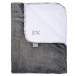 Покрывало 75х100 см Nattou Supersoft Lapidou Кролик — 878432 Anthracite/White