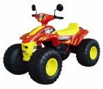 Электромобиль Chien Ti 658 Big Beach Racer — Красно-желтый