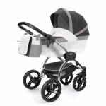 Коляска для новорожденных Esspero Grand I-Nova (шасси Chrome) — Royal Grey