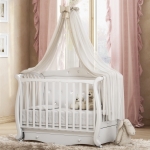 Детская кроватка-маятник Baby Italia Andrea Vip pelle
