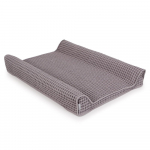 Простынь Ceba Baby 50x70 см на резинке на пеленальный матрасик вафельная  — Ash W-820-303-260