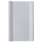 Пеленальный матрасик Ceba Baby Comfort 80 см без изголовья на кровать 125x65 см W-212 — CARO grey