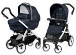 Коляска 2 в 1 Peg Perego Book 51 XL Modular (шасси White/Black) — Bloom Navy