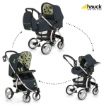 Коляска 3 в 1 Hauck Malibu XL All in One — set fruite