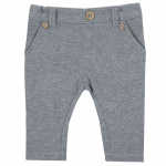 Брюки стрейчевые Chicco для мальчиков — размер 074, цвет серый
