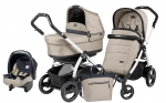 Коляска 3 в 1 Peg Perego Book 51 S Pop Up Modular System (шасси White/Black)