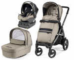 Коляска 3 в 1 Peg Perego Book 51 S Primonido I-Size Modular — Luxe Ecru
