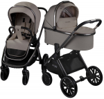 Коляска 2 в 1 Amarobaby Motus Premium Ecco — мокко