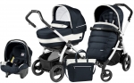 Коляска 3 в 1 Peg Perego Book 51 S Elite Modular System (шасси White/Black)