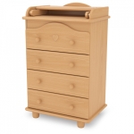 Пеленальный комод Gandilyan (Гандылян) Аистенок мини люкс — Натуральный