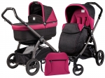 Коляска 2 в 1 Peg Perego Book Plus Pop Up Modular — Fleur