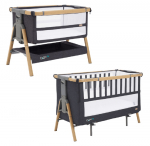 Кровать-трансформер приставная Tutti Bambini CoZee XL 120*60 — Oak/Liquorice 211209/3581