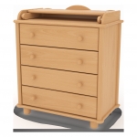 Пеленальный комод Gandilyan (Гандылян) Иришка — Натуральный