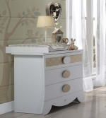 Тумба Micuna Alexa CO-1644 — White/Gold