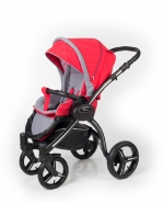 Прогулочная коляска Esspero I-Nova (шасси Black) — Red Grey